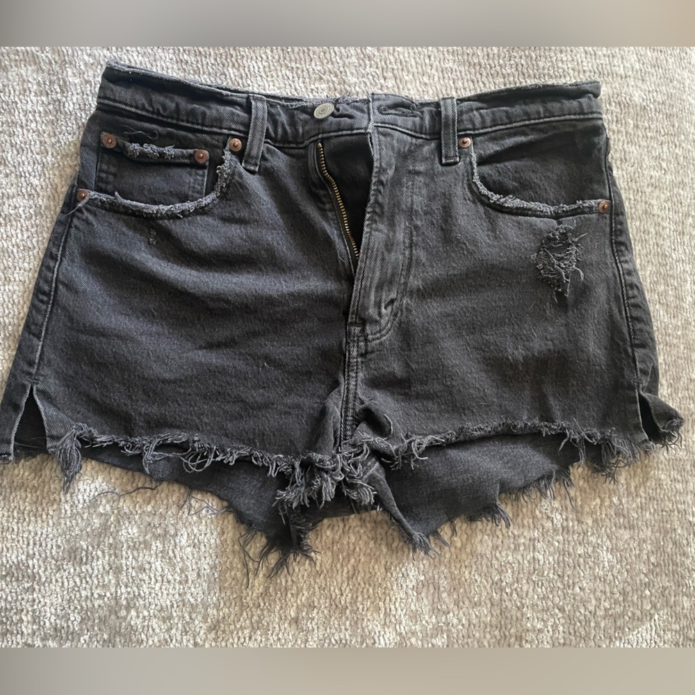 Abercrombie & Fitch High Rise Mom Shorts size 28
